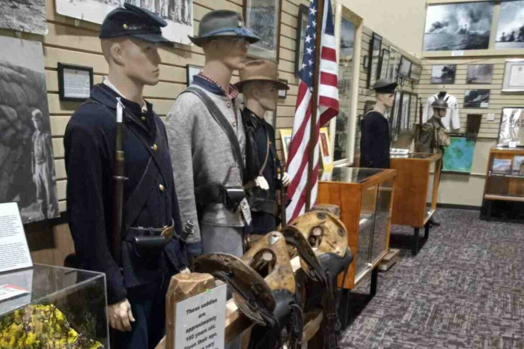 Display at Military Veterans Museum Oshkosh